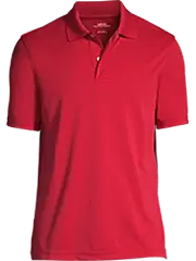 A red Basic Polyester polo