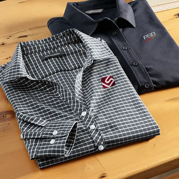 Featured brand dress shirts.