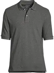 A dark gray Mesh polo