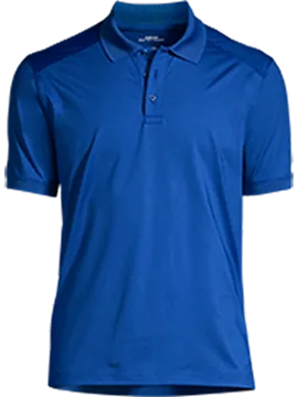 A blue Rapid Dry polo