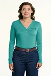 Select Women's Defined Fit Tops Front View